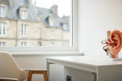 Centre d'audition à Caen avec audioprothésistes et appareils auditifs modernes